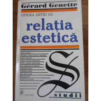 OPERA ARTEI 3 RELATIA ESTETICA