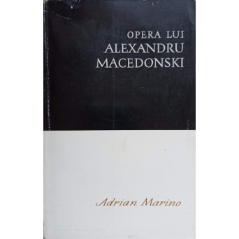 OPERA LUI ALEXANDRU MACEDONSKI