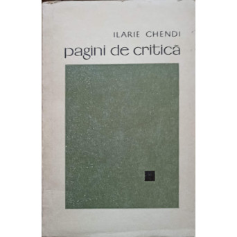 PAGINI DE CRITICA