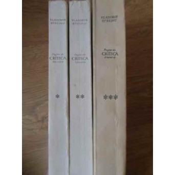 PAGINI DE CRITICA LITERARA VOL.1-3