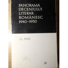 PANORAMA DECENIULUI LITERAR ROMANESC 1940-1950