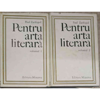 PENTRU ARTA LITERARA VOL.1-2