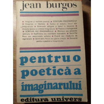 PENTRU O POETICA A IMAGINARULUI