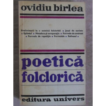 POETICA FOLCLORICA