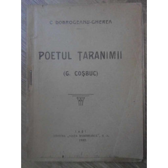 POETUL TARANIMII (G. COSBUC)