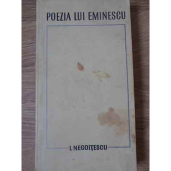 POEZIA LUI EMINESCU