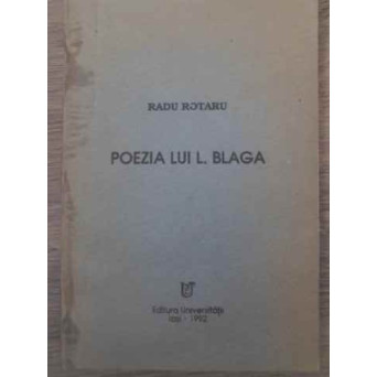 POEZIA LUI L. BLAGA