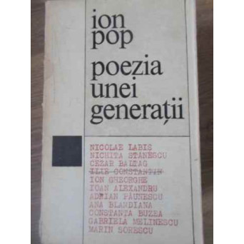 POEZIA UNEI GENERATII (PUTIN UZATA)