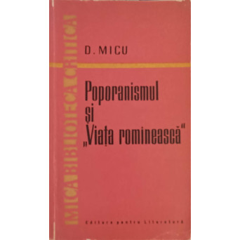 POPORANISMUL SI VIATA ROMANEASCA