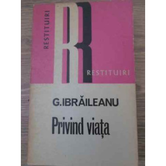 PRIVIND VIATA