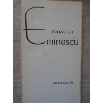 PROZA LUI EMINESCU