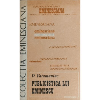 PUBLICISTICA LUI EMINESCU