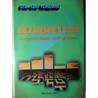 RETROSPECTIVA. BOTOSANIUL LITERAR. LUMINI SI UMBRE
