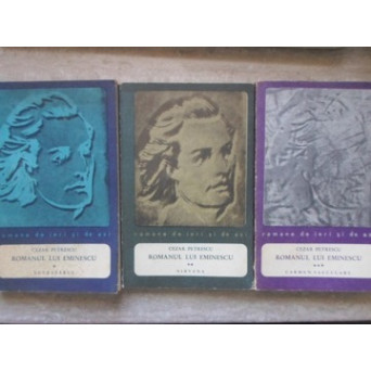 ROMANUL LUI EMINESCU VOL.1-3 LUCEAFARUL, NIRVANA, CARMEN SAECULARE