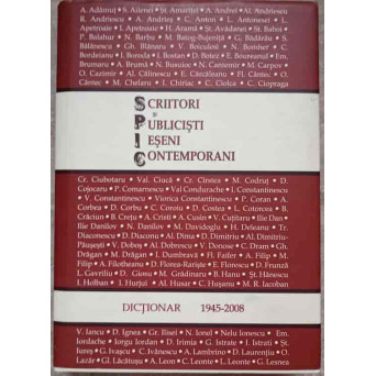 SCRIITORI SI PUBLICISTI IESENI CONTEMPORANI. DICTIONAR 1945-2008