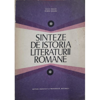 SINTEZE DE ISTORIA LITERATURII ROMANE
