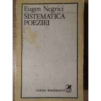 SISTEMATICA POEZIEI SISTEMATICA POEZIEI
