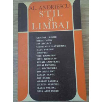 STIL SI LIMBAJ