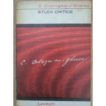 STUDII CRITICE