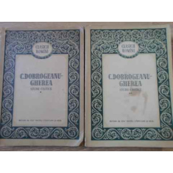 STUDII CRITICE VOL.1-2