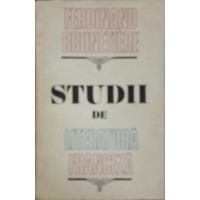 STUDII DE LITERATURA FRANCEZA STUDII DE LITERATURA FRANCEZA