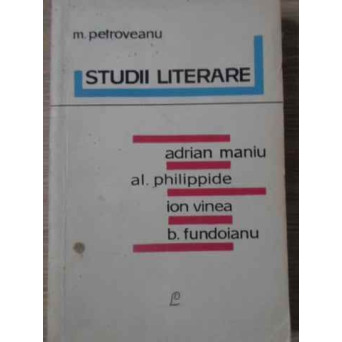 STUDII LITERARE
