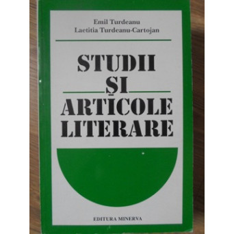 STUDII SI ARTICOLE LITERARE