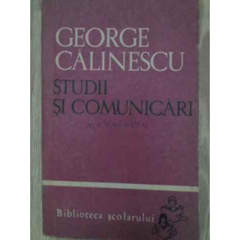 STUDII SI COMUNICARI