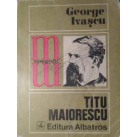 TITU MAIORESCU TITU MAIORESCU