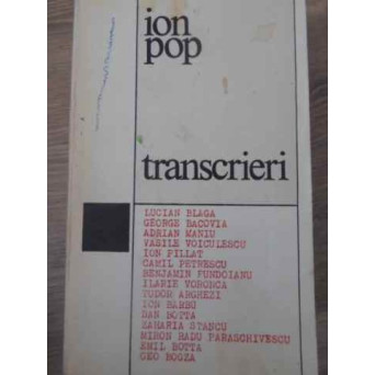 TRANSCRIERI ESEURI