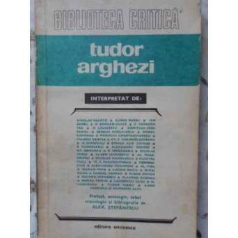 TUDOR ARGHEZI INTERPRETAT