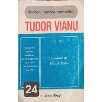TUDOR VIANU COMENTAT DE HENRI ZALIS