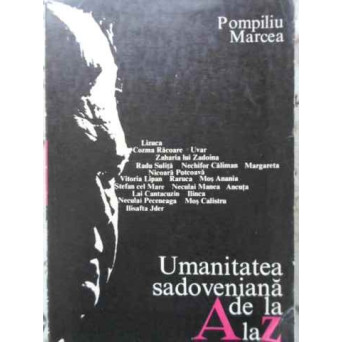 UMANITATEA SADOVENIANA DE LA A LA Z
