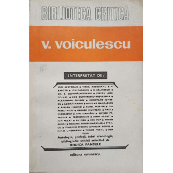 V. VOICULESCU INTERPRETAT