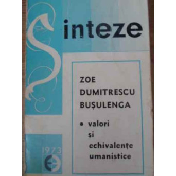 VALORI SI ECHIVALENTE UMANISTICE