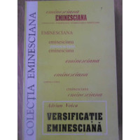 VERSIFICATIE EMINESCIANA VERSIFICATIE EMINESCIANA