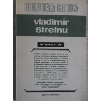VLADIMIR STREINU INTERPRETAT