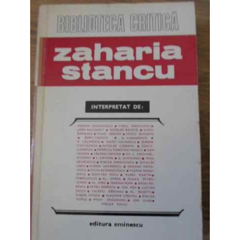 ZAHARIA STANCU INTERPRETAT