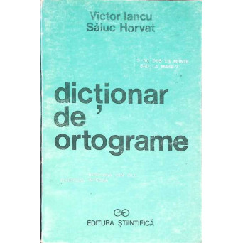 DICTIONAR DE ORTOGRAME