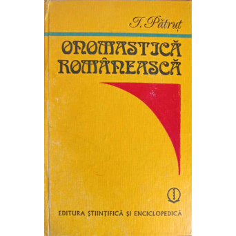 ONOMASTICA ROMANEASCA