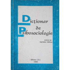 DICTIONAR DE PSIHOSOCIOLOGIE