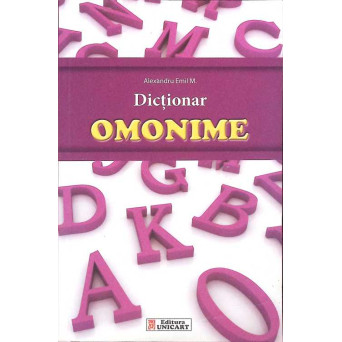 DICTIONAR OMONIME