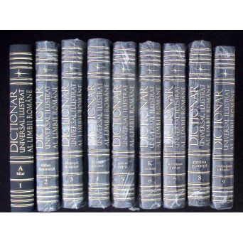 DICTIONAR UNIVERSAL ILUSTRAT AL LIMBII ROMANE VOL.1-9