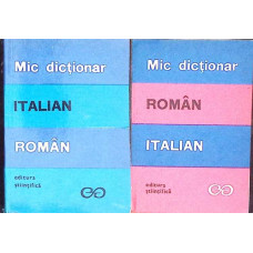 MIC DICTIONAR ITALIAN-ROMAN, ROMAN-ITALIAN