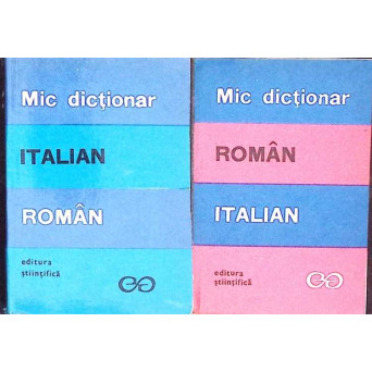 MIC DICTIONAR ITALIAN-ROMAN, ROMAN-ITALIAN