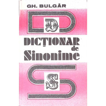 DICTIONAR DE SINONIME