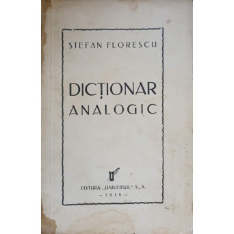 DICTIONAR ANALOGIC