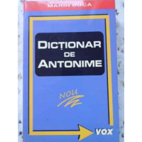 DICTIONAR DE ANTONIME DICTIONAR DE ANTONIME