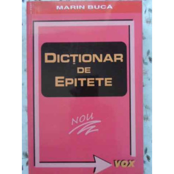 DICTIONAR DE EPITETE