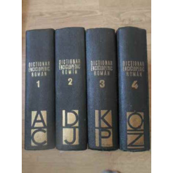 DICTIONAR ENCICLOPEDIC ROMAN VOL.1-4